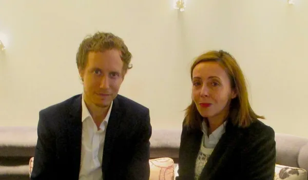 Son Of Saul (Saul Fia) director László Nemes with Anne-Katrin Titze